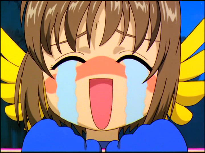 cardcaptor_sakura crying kinomoto_sakura screencap solo tears