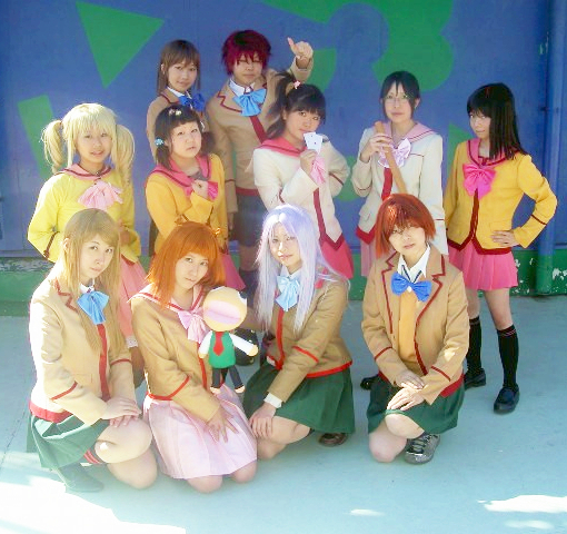 cosplay everyone gokujou_seitokai multiple_girls photo