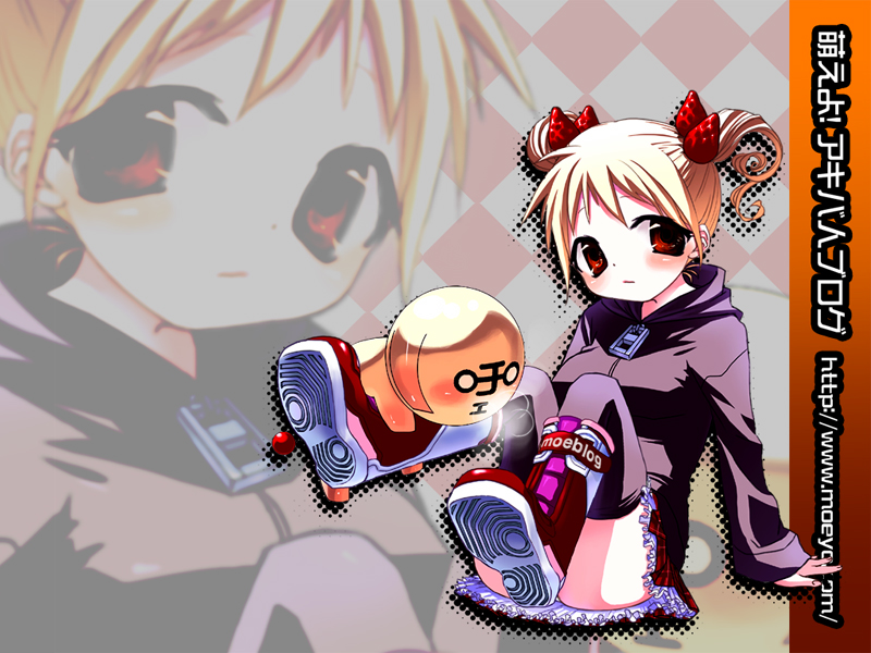 blonde_hair fii-tan fii-tan_the_figure kuroda_bb long_sleeves solo thighhighs