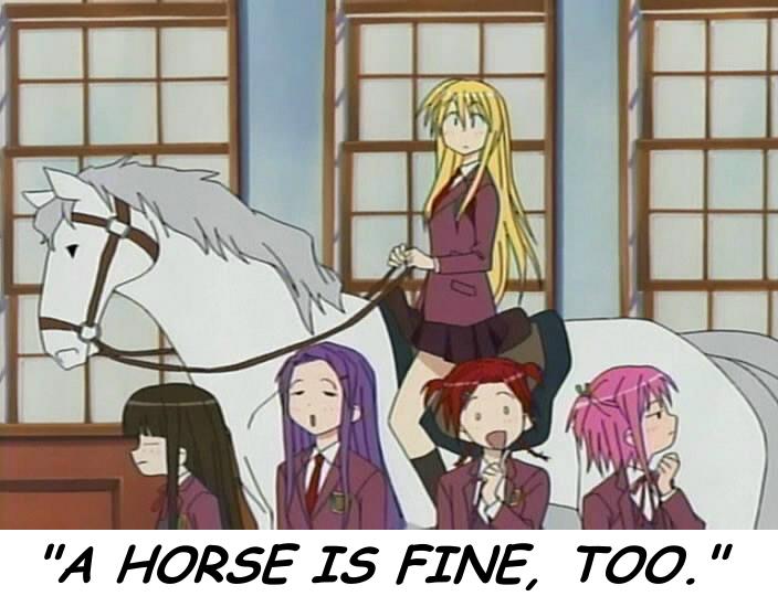 ahorseisfinetoo cap horse kakizaki_misa konoe_konoka macro mahou_sensei_negima sasaki_makie shiina_sakurako yukihiro_ayaka