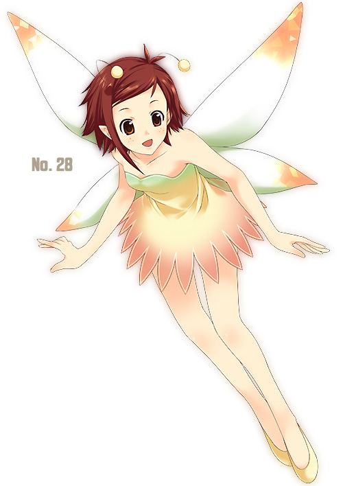 asymmetrical_hair fairy mahou_sensei_negima! mizuki_makoto murakami_natsumi pointy_ears solo wings