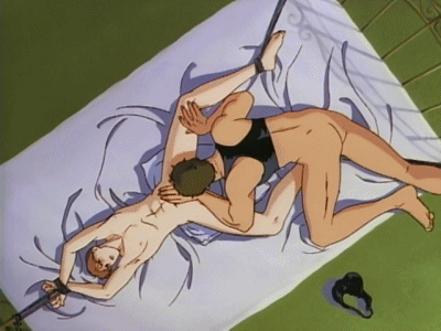 2boys animated animated_gif bdsm bed bondage bottomless bound clothed_on_nude forced gif handjob legs_held_open lowres lying male male_focus multiple_boys my_sexual_harassment nude on_back penis rape rope tied tied_up yaoi