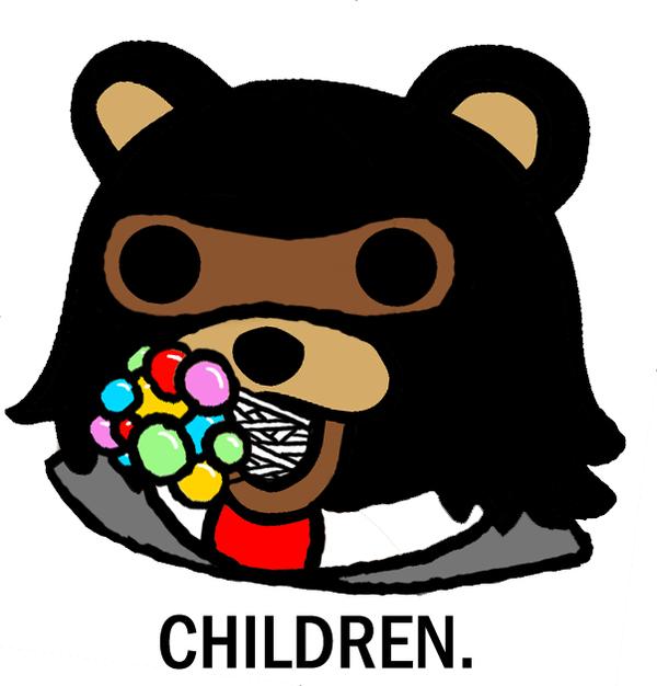 bear candy gentlemen lollipop mask pedobear spy tie