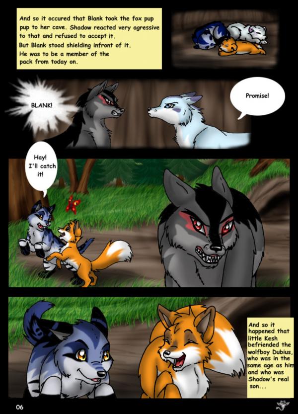 blank butterfly canine comic dubius female feral fox insect kesh male mammal mother nature one_way_or_another outside parent rukifox shadow watermark wolf
