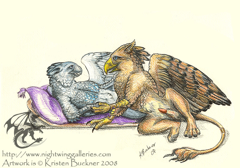 avian couple female feral gryphon kristen_buckner male penis silvermoon wings