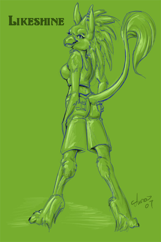 aura_moser auradeva avian barefoot beak breasts butt claws clothed clothing digitigrade feather_hair female green_theme gryphon likeshine looking_at_viewer looking_back monochrome side_boob solo spread_legs spreading standing tail_button_bottoms tail_clothing toe_claws
