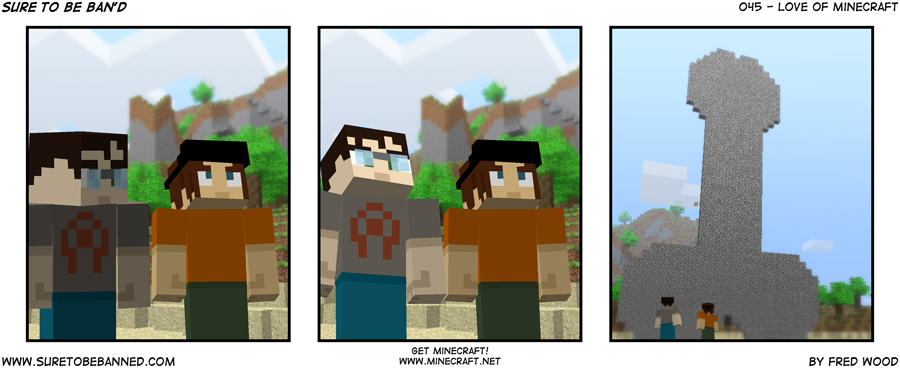minecraft sure_to_be_banned tagme webcomic