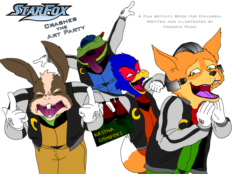 alpha_channel canine college falco_lombardi fox fox_mccloud fredryk_phox group mammal nintendo paintchat peppy_hare plain_background slippy_toad star_fox star_fox_crashes_the_art_party transparent_background video_games