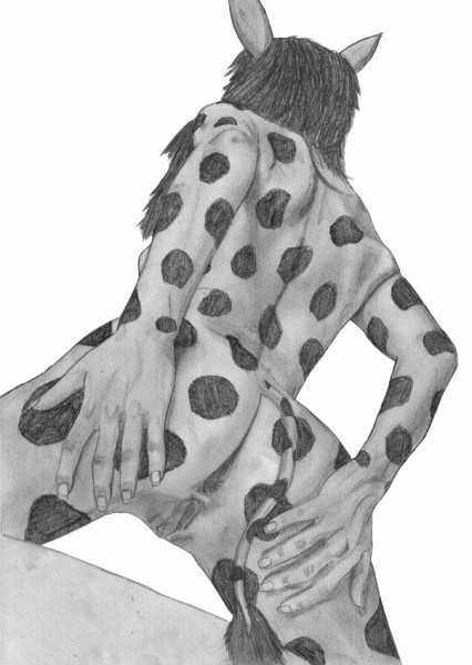 2010 anus female giraffe groovebird nude pussy sketch solo spread_pussy spreading