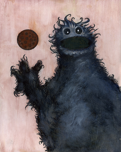cookie cookie_monster food monster nightmare_fuel solo