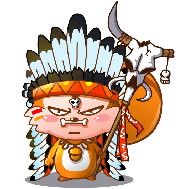 bone feathers indian looking_at_viewer magic_user male mammal mascot plain_background rodent shaman skull solo squirrel tribal tribal_spellcaster ucweb unknown_artist vector white_background
