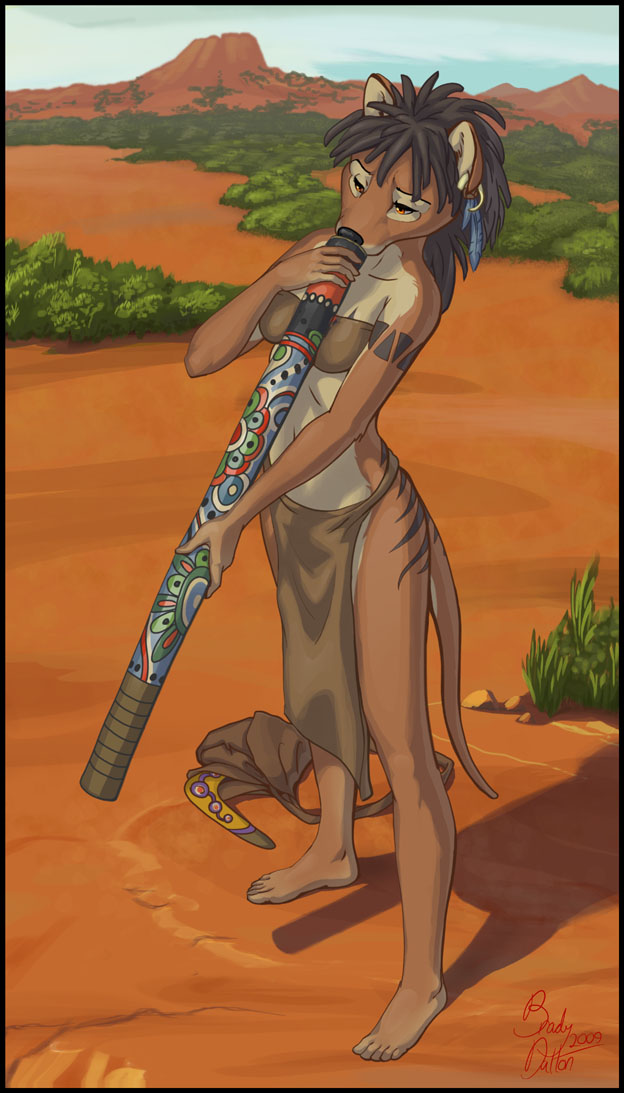 2009 australia bradydalton didgeridoo female kateena music patterns solo thylacine tribal
