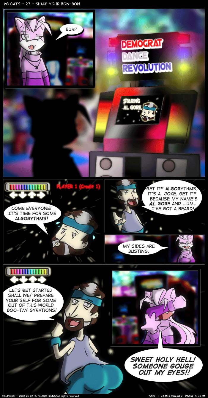 2002 al_gore comic dance_dance_revolution pun scott_ramsoomair vgcats