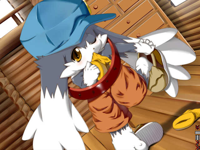 blush cub klonoa male shaolin_bones solo undressing