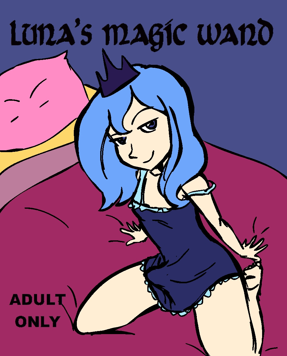 adults_only bedroom friendship_is_magic my_little_pony princess_luna_(mlp) pyjamas