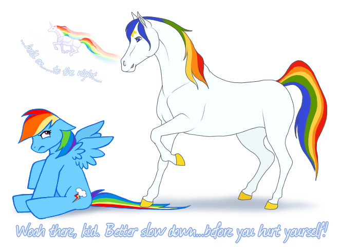 alpha_channel blue_fur crossover cutie_mark english_text equine female feral friendship_is_magic fur grounded group hair horn horse machine male mammal mechanical multi-colored_hair my_little_pony pegasus plain_background pony rainbow rainbow_brite rainbow_dash_(mlp) rainbow_hair rainbow_tail robot robot_unicorn_attack snowroserivenstar starlite stopping tail text transparent_background treading trio unicorn unwelcome whoa wings