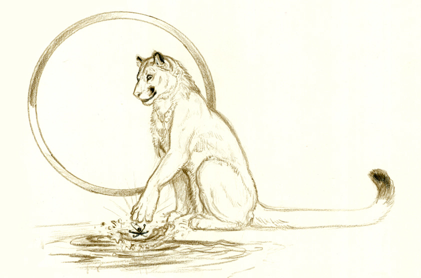 amber_hill atom cougar feline feral pysics science sketch solo splash water