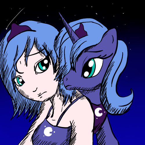 alicorn equine female feral friendship_is_magic horn horse human humanized mammal my_little_pony pegacorn pony princess_luna_(mlp) snus