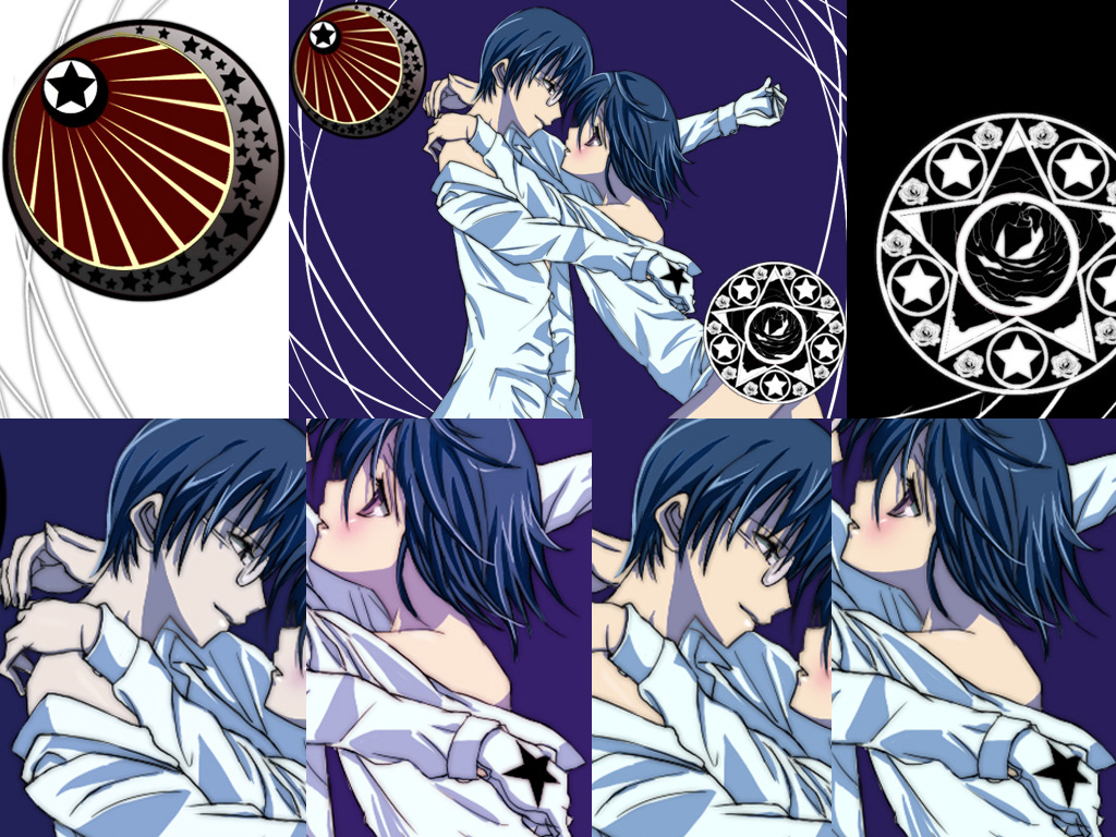 jaibo jaibo_(litchi_hikari_club) kannazuki_no_miko litchi_hikari_club parody yaoi zera zera_(litchi_hikari_club)