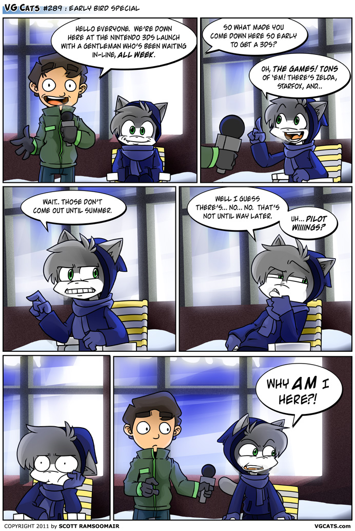 cat comic feline human interview leo_(vg_cats) vgcats winter