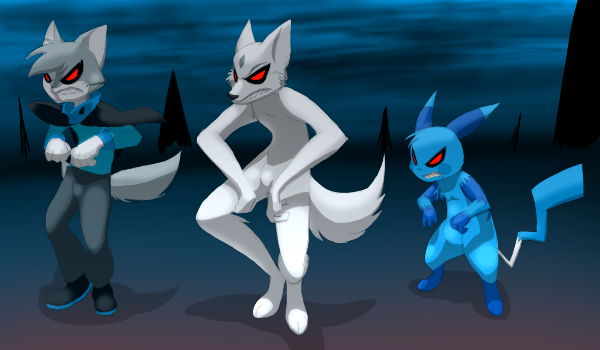 canine dark_star eyeofcalamity feline fox frost frost_wolf male mammal mouse nintendo pok&#233;mon pok&eacute;mon red_eyes renaayama rodent shadowgod200 swift swiftayama video_games