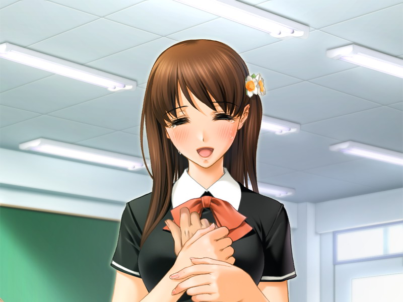 1girl aqua_eyes arm_grab bent_over blonde_hair blush breasts brown_eyes brown_hair chalkboard character_request classroom corset doggystyle elbow_gloves erect_nipples eyes_closed flower g.j? game_cg gif gloves hanging_breasts highres hime_to_boin indoors interlocked_fingers julietto large_breasts long_hair male_hand open_mouth plaid_skirt queen_bonjourno sakurazaka_megumi saliva sano_toshihide school_uniform serafuku sex skirt smile source_request sweat tartan thigh_gap thighhighs tiara wide_hips