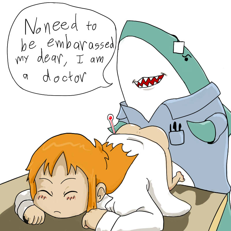 crossover doctor_shark hakase_shinonome nichijou the_non_adventures_of_wonderella webcomic wonderella