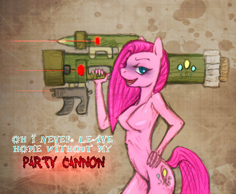 cannon diane equine fanart flow friendship friendship_is_magic gun horse instant is little magic mlp:fim my my_little_pony nuke party pie pinkamena_(mlp) pinkie_pie_(mlp) pony quote ranged_weapon viscous weapon xxpoizenxx