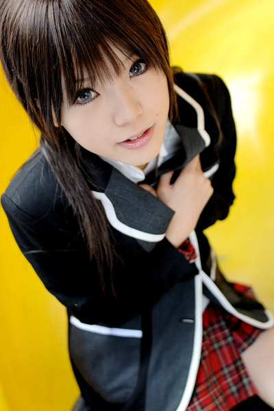 cosplay kipi-san kurosu_yuuki photo school_uniform serafuku vampire_knight yuki_cross