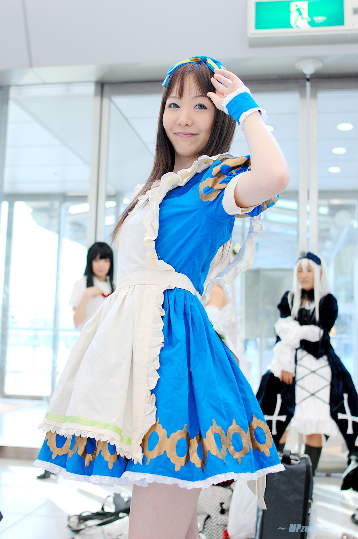 character_request cosplay maid maid_apron maid_uniform photo source_request suzumiya_kirika tagme_character tagme_series