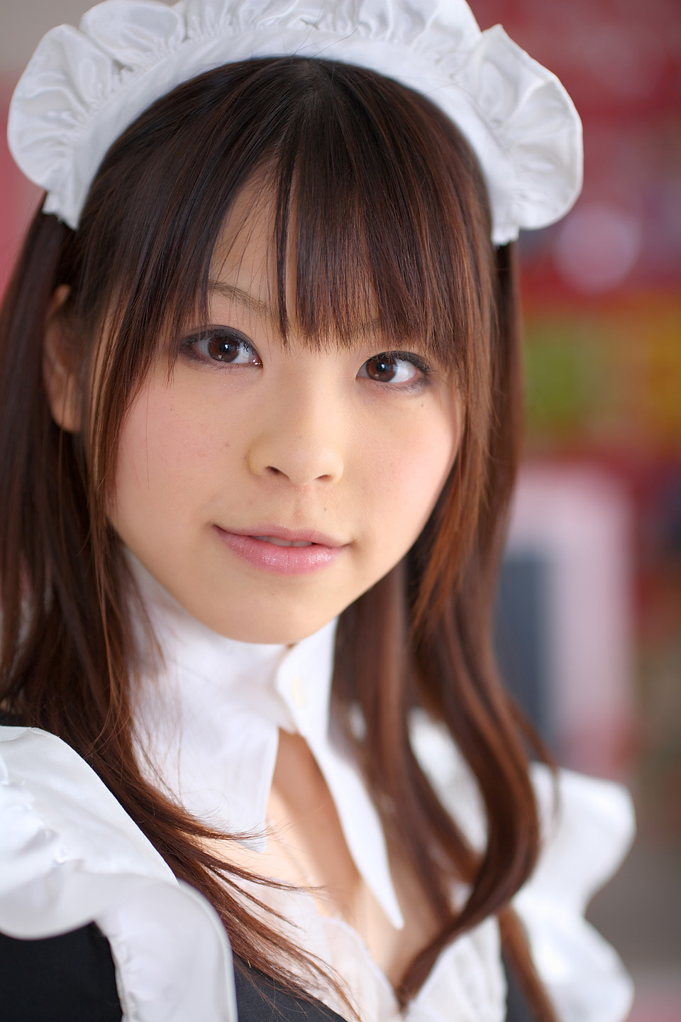 cosplay highres katou_mari maid maid_apron maid_uniform photo