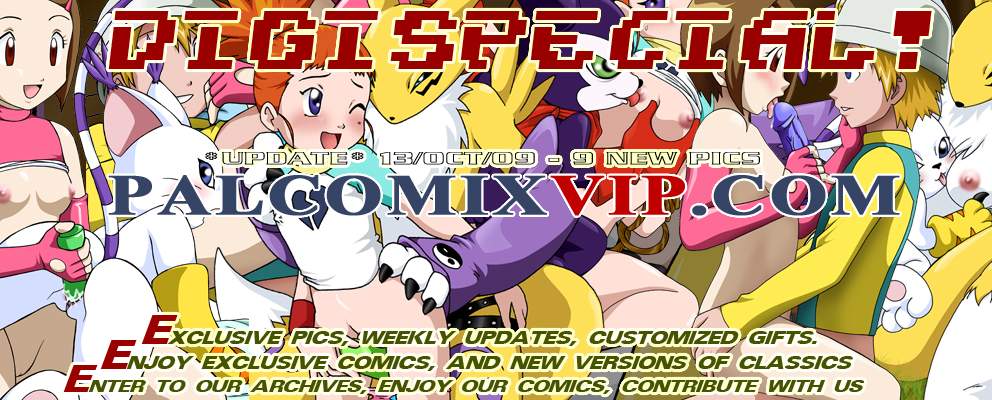 digimon impmon kari_kamiya palcomix_vip renamon rika_nonaka tk_takaishi