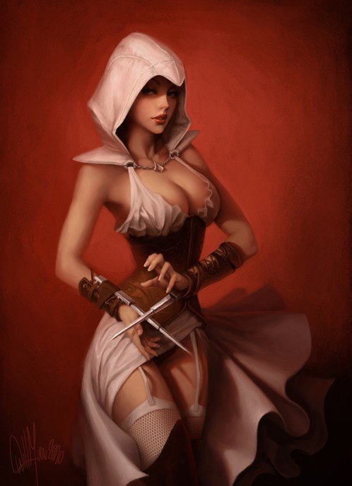 assassin's_creed breasts female human mammal not_furry solo unconvincing_armor video_games will_murai