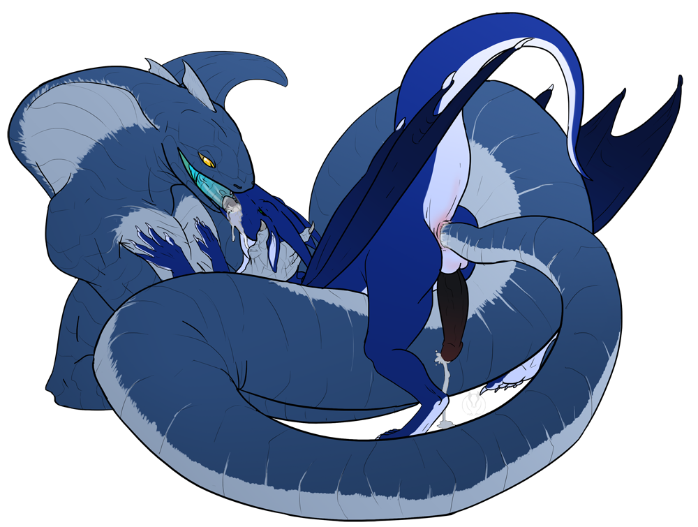 anal anal_penetration blue_dragon cock_tongue dragon eye_contact firondraak garrus_kayric gay kissing male melinae_ratel multi_limb multiple_arms naga penetration precum reptile saliva scalie size_difference snake tail_sex urethral urethral_penetration