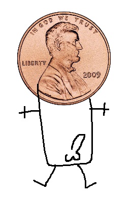 abraham_lincoln inanimate money penny tagme
