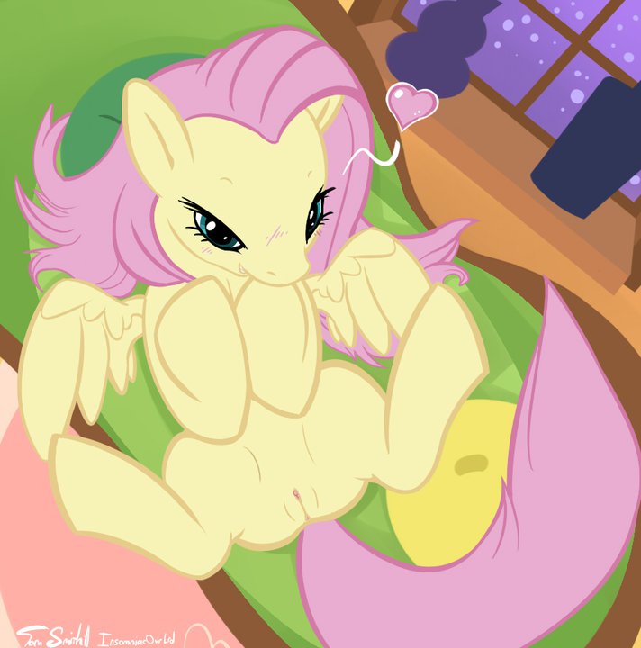 &hearts; equine fluttershy_(mlp) friendship_is_magic horse my_little_pony night pony pussy shy wings