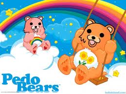 bright_colors care_bears derp flower humor parody pedo_bear pedobear rainbow swing