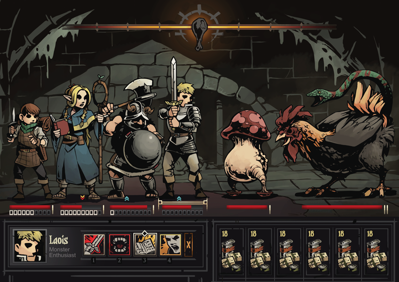 1girl 3boys armor axe bare_shoulders basilisk battle_axe beard belt_pouch bird black_hair blonde_hair blue_capelet blue_robe book boots braid brick_wall brown_gloves capelet chainmail character_name chicken chicken_(food) chicken_leg chilchuck_tims commentary covered_mouth dagger darkest_dungeon dungeon dungeon_meshi dwarf elf english_commentary english_text eyes_in_shadow faceoff facial_hair fake_horns fake_screenshot fighting_game fighting_stance fingerless_gloves food gameplay_mechanics gloves green_scarf grey_pants h0lyhandgrenade halfling health_bar helmet holding holding_book holding_dagger holding_knife holding_staff holding_sword holding_weapon hood hood_down hooded_capelet horned_helmet horns knife laios_thorden leather_armor lineup long_beard long_hair long_sleeves marcille_donato multiple_boys mushroom mustache open_book pants parody parted_bangs pauldrons plate_armor pointy_ears pouch robe rooster sandals scarf senshi_(dungeon_meshi) shin_guards shirt short_hair shoulder_armor side_braid snake sprout staff sword twin_braids two-handed_sword vambraces vs walking_mushroom_(dungeon_meshi) weapon white_pants white_shirt wok