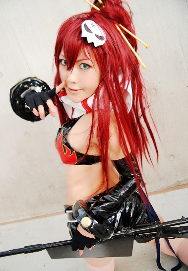 bikini_top cosplay photo solo tengen_toppa_gurren_lagann yoko_littner