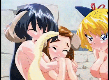 animated animated_gif chisato_(mahotama) erogos mahotama mako_(mahotama) may_(mahotama) miki_(mahotama) sakuya_(mahotama)