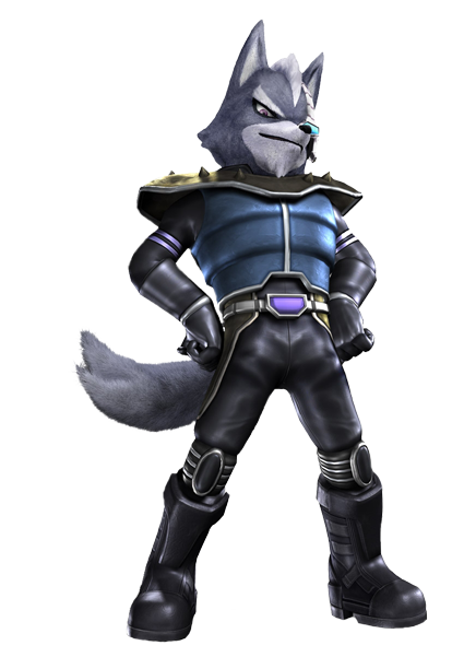 anthro armor belt boots canine clothed clothing fur gloves gray_fur grey_fur leather looking_at_viewer male mammal nintendo plain_background shoulder_pads solo standing star_fox transparent_background transparent_backround video_games white_fur wolf wolf_o'donnell wolf_o'donnell