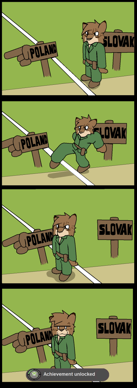 border clothing commander droll3 feline lynx male mammal parody poland slovak slovak_republic world_war world_war_2 ww2