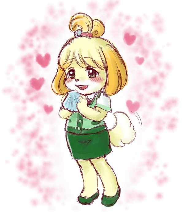 artist_request canine character_request dog doubutsu_no_mori female isabelle_(animal_crossing) mammal nintendo shizue_(animal_crossing) shizue_(doubutsu_no_mori) translation_request unknown_artist video_games