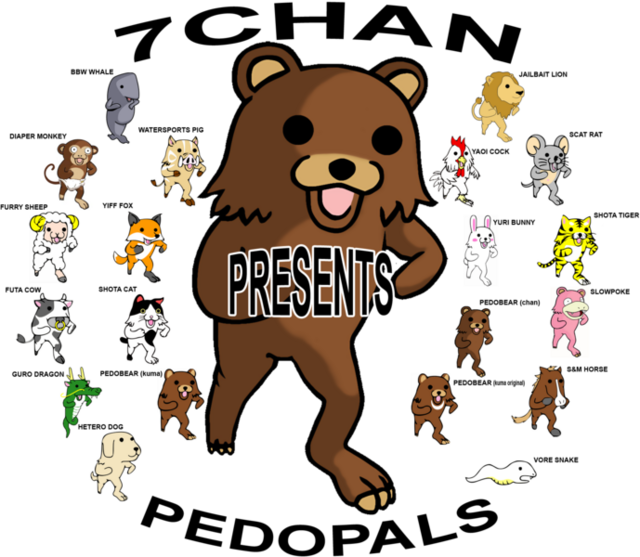 7chan pedobear pedobear_and_friends shota_cat