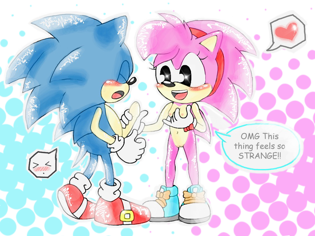 amy amy_rose animal_ears anthro blush breasts cb chest cute duo erection eyes_closed female happy hedgehog little_cartoon male mammal nipples nude open_mouth orgasm penis pussy sega sketch smile sonic_(series) sonic_the_hedgehog straight surprise tongue young