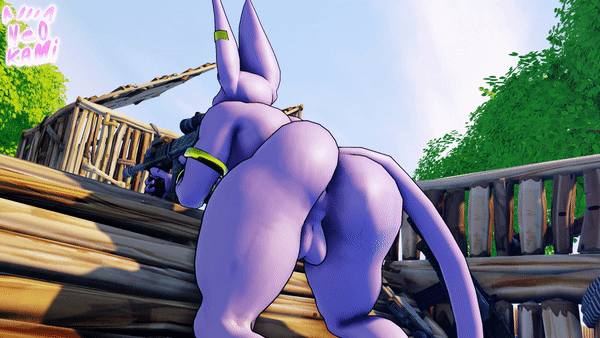 accessories_only action_pose animated anthro anus arm_ring armwear balls beerus bouncing_balls butt butt_pose clothing cuff_(restraint) deity domestic_cat dragon_ball dragon_ball_super dragon_ball_z epic_games felid feline felis fortnite genitals god_of_destruction gun hairless hairless_cat male mammal nude okami-san1500_(artist) pinup pose presenting presenting_hindquarters purple_balls purple_body purple_skin ranged_weapon ready_to_fire restraints rifle shaking_balls shaking_butt short_playtime sniper sniper_rifle sniper_scope solo tail tail_motion tailwag twerking wagging_hips weapon wrist_cuffs wristband