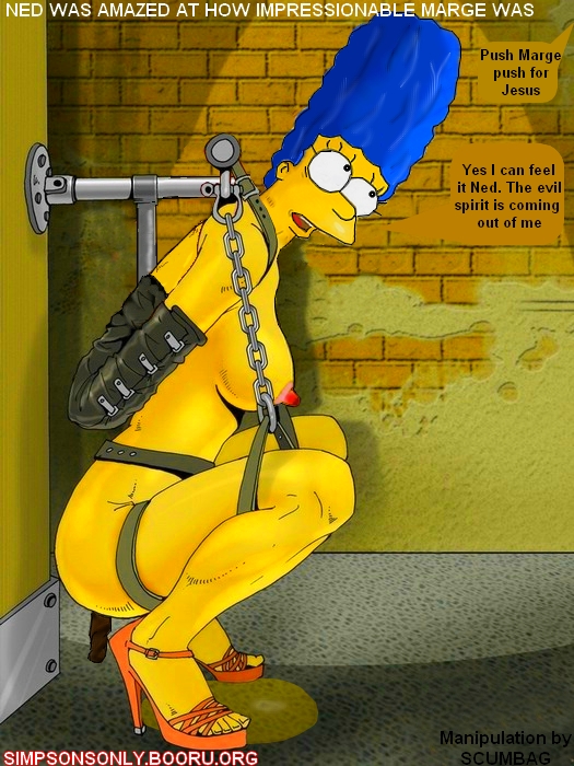 marge_simpson ned_flanders tagme the_simpsons