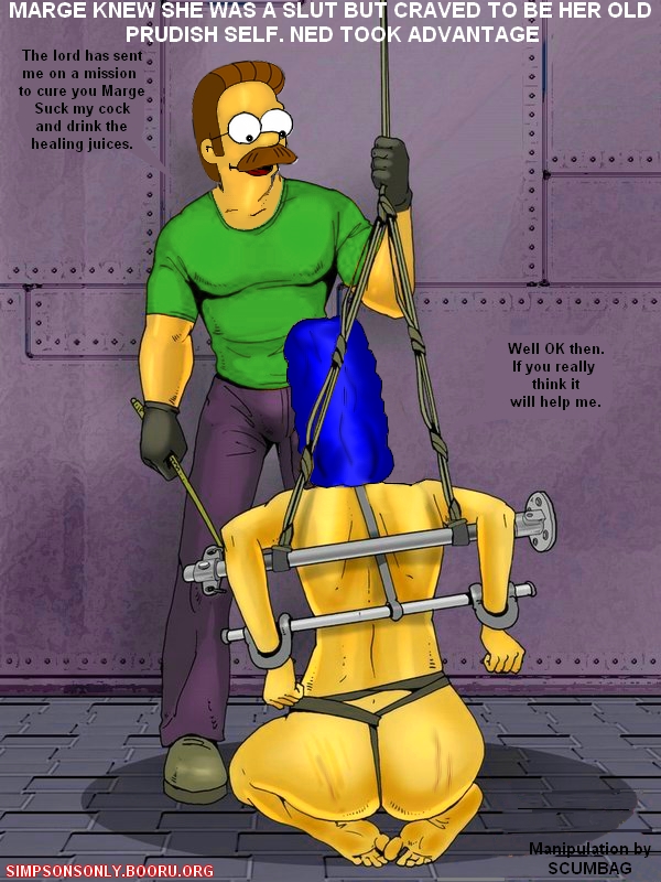 marge_simpson ned_flanders tagme the_simpsons