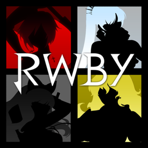 4girls black_hair blake_belladonna blonde_hair copyright_name lowres multiple_girls official_art red_hair ruby_(rwby) ruby_rose rwby silhouette weiss_schnee white_hair yang_xiao_long