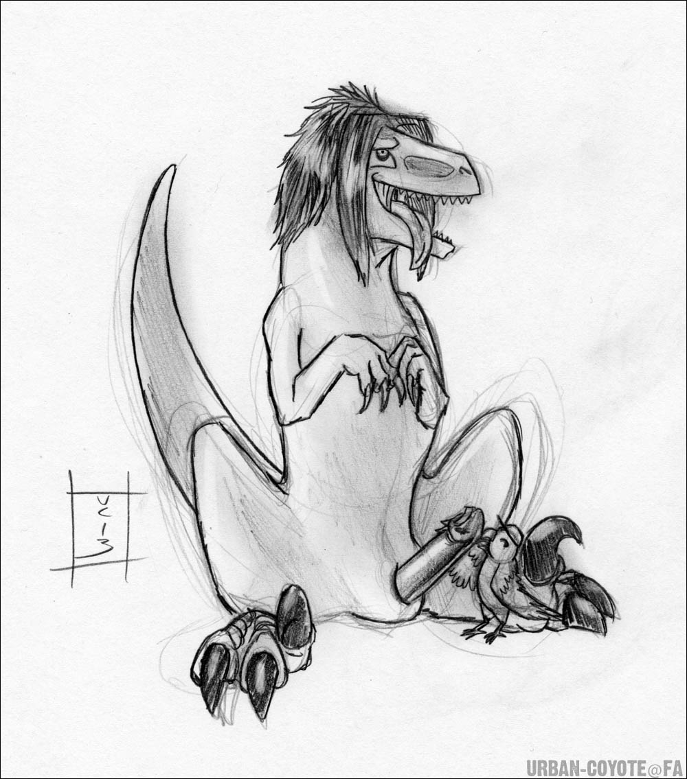 arin_hanson avian bird dinosaur duo egoraptor egoraptor_(character) feral feral_on_feral game_grumps gay hat invalid_tag jon_jafari licking male monochrome oral penis plain_background raptor scalie signature size_difference sketch talon tongue tongue_out urban-coyote white_background